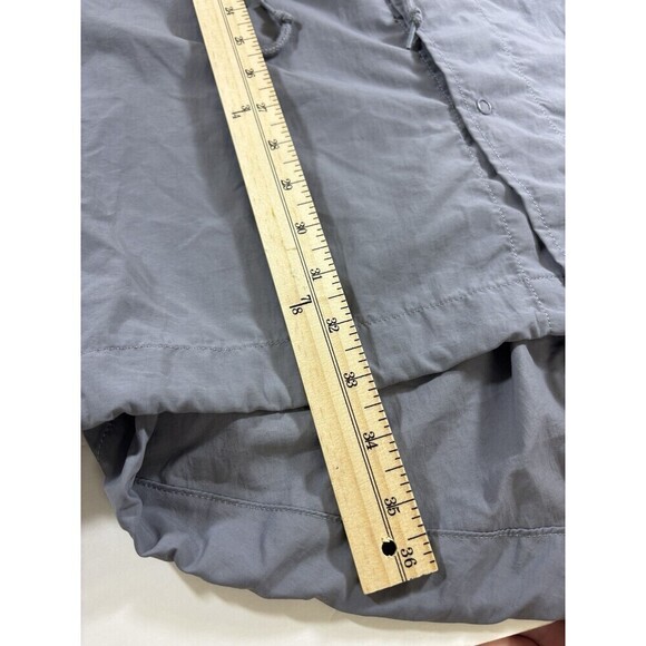 Alpha Industries Shell Fishtail Parka W Cadet Gray Grey Small Liberty Print - Picture 9 of 15